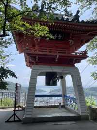 風鈴聲中眺望尾道大橋-千光寺