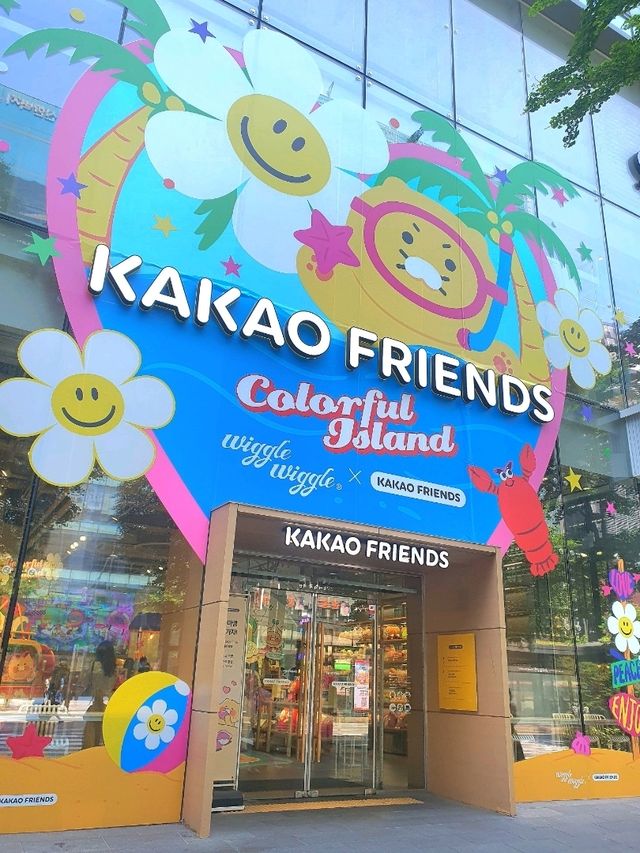 귀여운 카카오프렌즈샵 방문기🍀