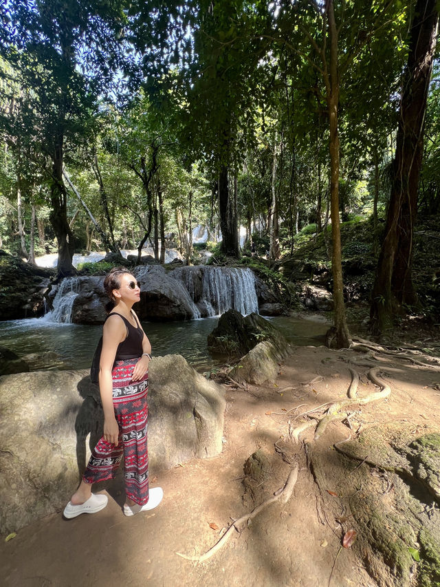 น้ำตก ผาตาด ทองผาภูมิ