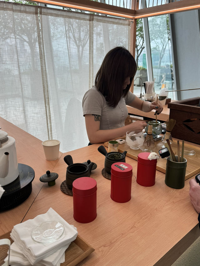 【香港】中環IFC超霸氣汴京茶尞：單賣一項手沏抹茶，犀利！