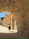 約旦-傑拉什考古遺址Jerash，請注意攤販拍照索取小費