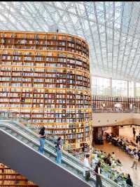 📚ソウル・ピョルマダン図書館｜星のような本と光に包まれる、夢みたいな空間