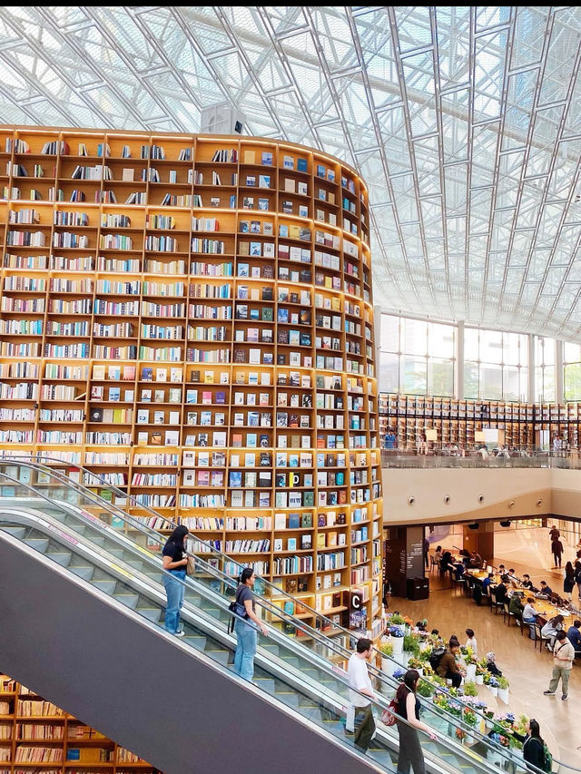 📚ソウル・ピョルマダン図書館｜星のような本と光に包まれる、夢みたいな空間