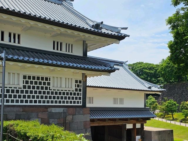 金澤城〔五十間長屋〕建築之美，感受武士時代的精緻工藝🏯🧱
