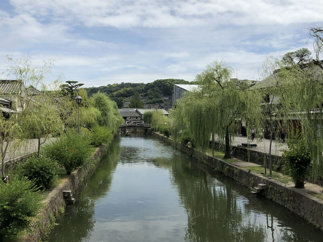 日本岡山倉敷美觀地區日本