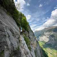 Rock Climbing in Murren & Grindelwald