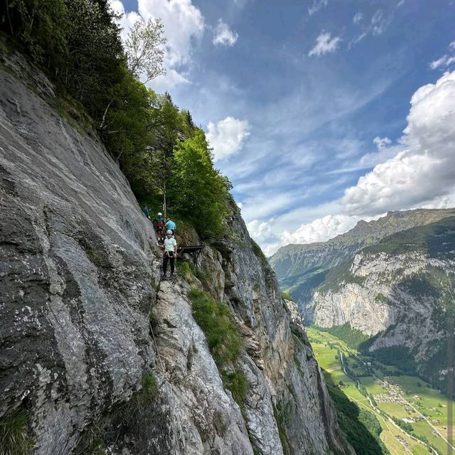 Rock Climbing in Murren & Grindelwald