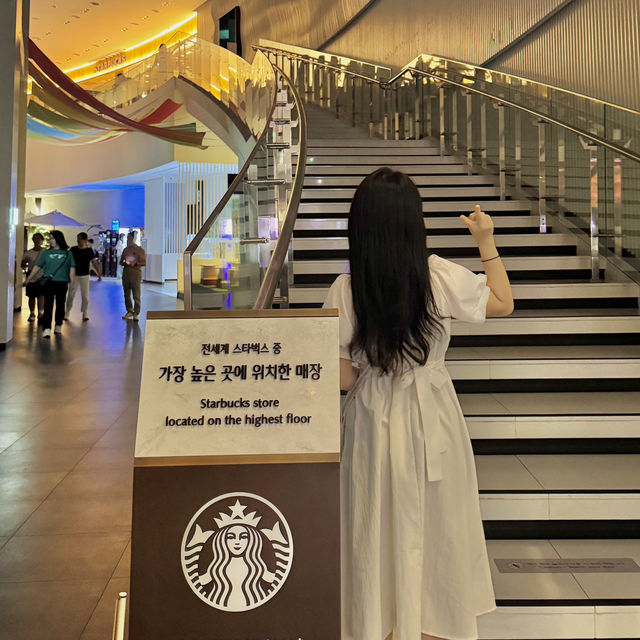 세상에서 제일 높은 스타벅스를 다녀왔어요☕️