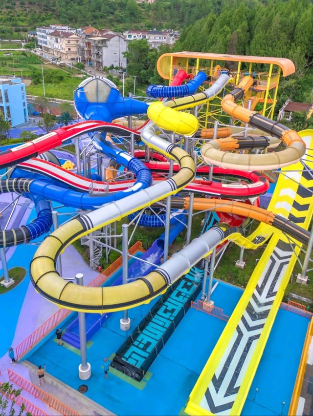 🌊☀️ Cool Tower Water World – Splash Fun in Xianju, Taizhou! 🏖️💦