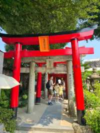 해외여행 일본 후쿠오카의 아름다운 신사 櫛田神社