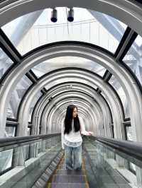 จุดชมวิวกลางเมืองโอซาก้า Umeda Sky Building