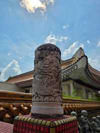 The majestic Paifang of the Hall of Universal Brightness Carpark Gate 