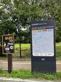 성내천에서 한강으로 가는 길