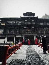 ❄️下著雪的銀山溫泉♨️此生難忘