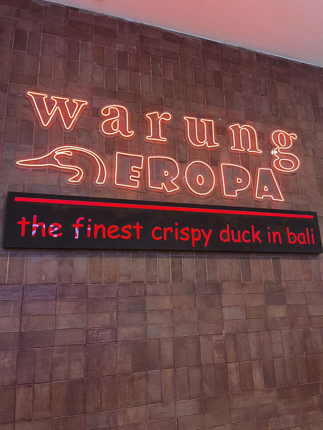 Authentic Balinese Flavors Return: Warung Eropa