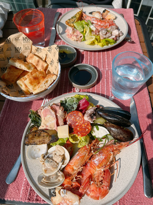 🎄灣仔典雅意式聖誕半自助午餐🍽️｜AMA Ristorante by The Amatricianist  