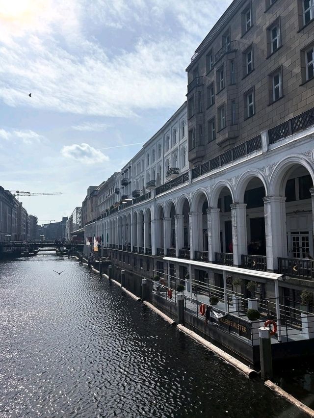 Urban Energy and Historic Streets in Hamburg City Center