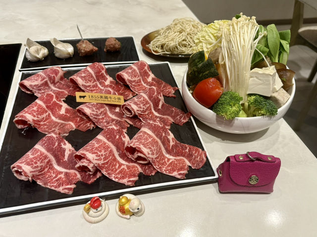 高雄漢來飯店10樓（精緻火鍋）食材實料.值得推薦大家