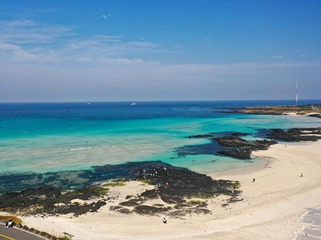 🏝 김녕해수욕장 – 에메랄드빛 바다와 고운 백사장