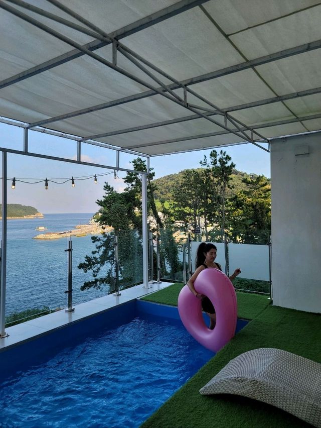 통창 오션뷰가 아름다운 힐링 거제풀빌라💙