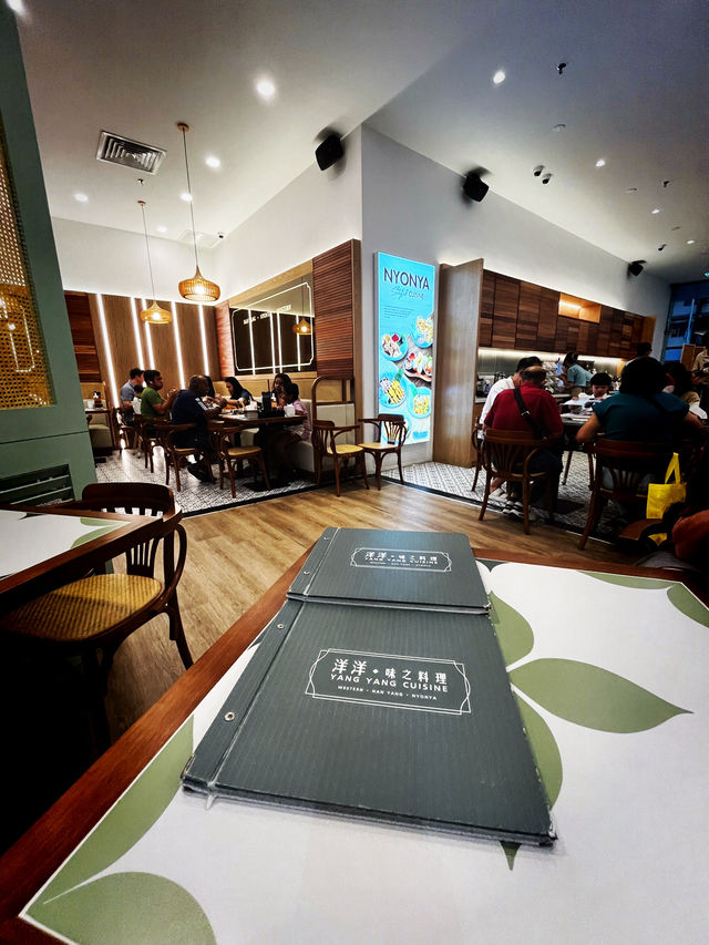 Yang Yang Cuisine – Nyonya & Oriental Comfort Dining at Sunshine Central