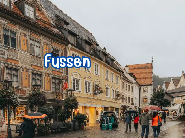 Fussen เมืองที่เต็มไปด้วยเสน่ห์แบบเทพนิยาย