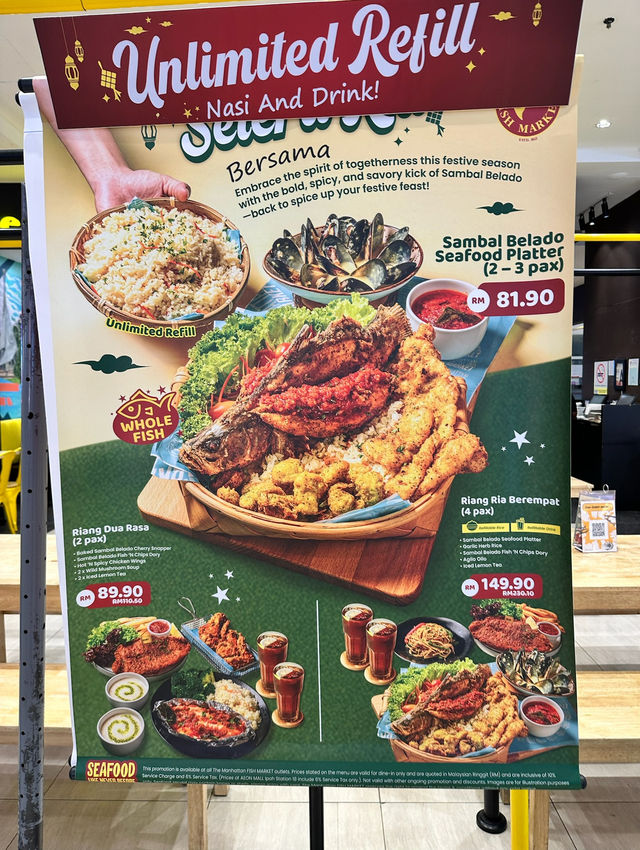 Seafood Feast at The Manhattan Fish Market 🐟🍤 Seafood Feast at The Manhattan Fish Market 🐟🍤