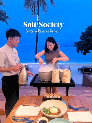 ค็อกเทล DIY ริมทะเลที่ Salt Society เกาะสมุย