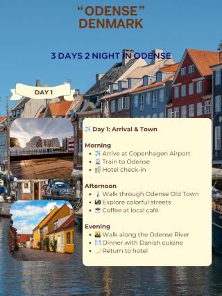🇩🇰ทริปเดนมาร์ก – เมืองวัฒนธรรมโอเดนเซ (3 วัน)
