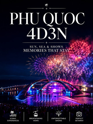 🇻🇳 PHU QUOC 4D3N – One island, three vibes! 🌴✨