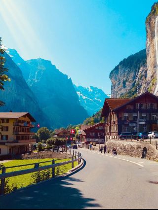 🇨🇭 Lauterbrunnen, Switzerland

Lauterbrunnen is one of Switzerland’s most spectacular alpine villages, famous for its dramatic valley, towering cliffs, green meadows, waterfalls, and snow-covered peaks. It feels almost like a real-life fairytale.

🏔️ What makes Lauterbrunnen special?

· 💦 Staubbach Falls – a spectacular waterfall dropping nearly 300 meters from the cliffs.
· 🌊 Trümmelbach Falls – powerful waterfalls hidden inside the mountain, reached by a tunnel/lift system.
· 🏡 Lauterbrunnen Village – charming Swiss chalets surrounded by enormous cliffs.
· 🚠 Wengen & Mürren – beautiful car-free mountain villages easily reached from Lauterbrunnen.
· 🏔️ Jungfraujoch – the famous “Top of Europe,” accessible by mountain railway.
· 🚞 Grindelwald – another stunning alpine destination nearby.
· 🥾 Hiking – numerous trails offer views of waterfalls, glaciers, and the Swiss Alps.

📅 Best time to visit

May–October: best for hiking, waterfalls and green landscapes.
December–February: ideal for snow, skiing and a magical winter atmosphere.

🚆 How to get there

From Interlaken, take the train to Lauterbrunnen. The journey is short and extremely scenic. From Zurich or Geneva, travel by train toward Interlaken and continue to Lauterbrunnen.

💰 Budget idea

Lauterbrunnen can be expensive, especially accommodation and mountain excursions. Staying in Interlaken and visiting Lauterbrunnen as a day trip can be a more budget-friendly option.

Best experience: Spend 2–3 days around Lauterbrunnen, with a day for Mürren/Wengen and another for Jungfraujoch or Grindelwald.