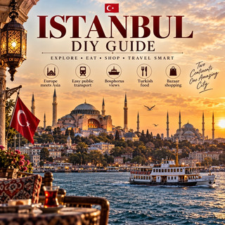Полное руководство по самостоятельному приключению в Стамбуле 🇹🇷✨
