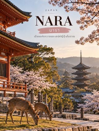 🇯🇵🦌 Nara, Japan: A charming small city brimming with history.
If you want a relaxing trip to Japan, close to nature and visiting ancient temples with long histories, you must visit Nara, a historical city not far from Osaka and Kyoto. 💚
What sets Nara apart from other cities is the herds of deer roaming freely in its parks amidst large trees, ancient temples, and an atmosphere that makes you want to spend the whole day strolling around.
📍 3 Must-See Places:
🦌 Nara Park: A highlight of the city with a large deer population. You can see the deer up close, but please feed them only with deer-friendly senbei crackers sold in the area and follow safety instructions.
🏯 Todaiji Temple: An important Buddhist temple with a large wooden hall and the famous Daibutsu (Great Buddha) statue. It's a place that impressively reflects the grandeur of Japanese history.
⛩️ Kasuga Taisha Shrine: An ancient shrine famous for its numerous lanterns, nestled amidst lush greenery. Offering a peaceful and tranquil atmosphere, a stark contrast to the big city areas.
🍡 Foods you should try: Fresh mochi from local shops, traditional Japanese sweets, and kakino-hazushi, or sushi wrapped in persimmon leaves, a famous dish of the region.
🚆 Transportation: You can take the train to Nara from Osaka or Kyoto. Once at the station, you can walk to many of the main attractions, but be sure to wear comfortable walking shoes as there is quite a bit of walking involved.
✨ Nara may not be a city full of bright lights, but it's a charming city with natural beauty, history, and simplicity, perfect for those who want to escape the hustle and bustle and experience a different side of Japan.
#TravelJapan #Nara #NaraJapanTravelReview