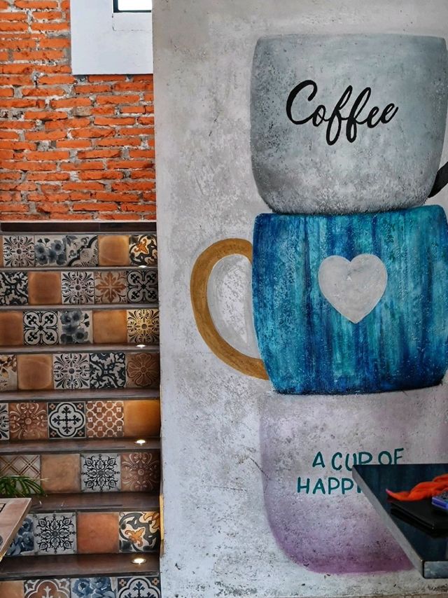 Shopping coffee break in Queretro