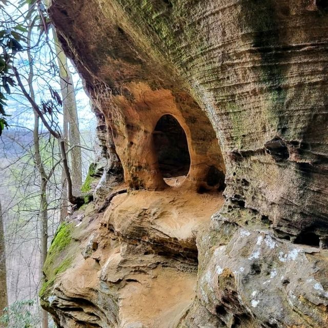 See the magnificent 30-foot wide natural sandstone rock bridge