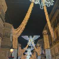 Christmas lights in Malaga 🫶🏼🇪🇸