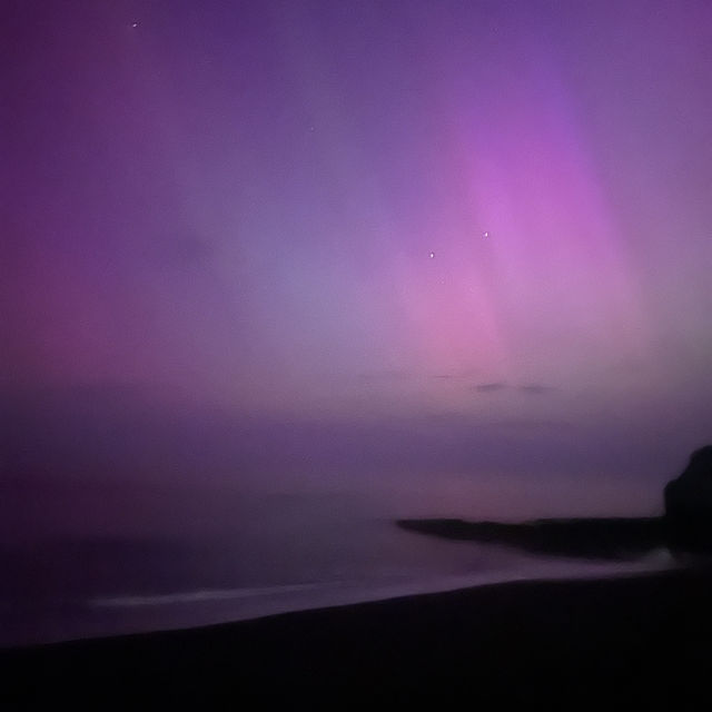 Aberystwyth northern lights