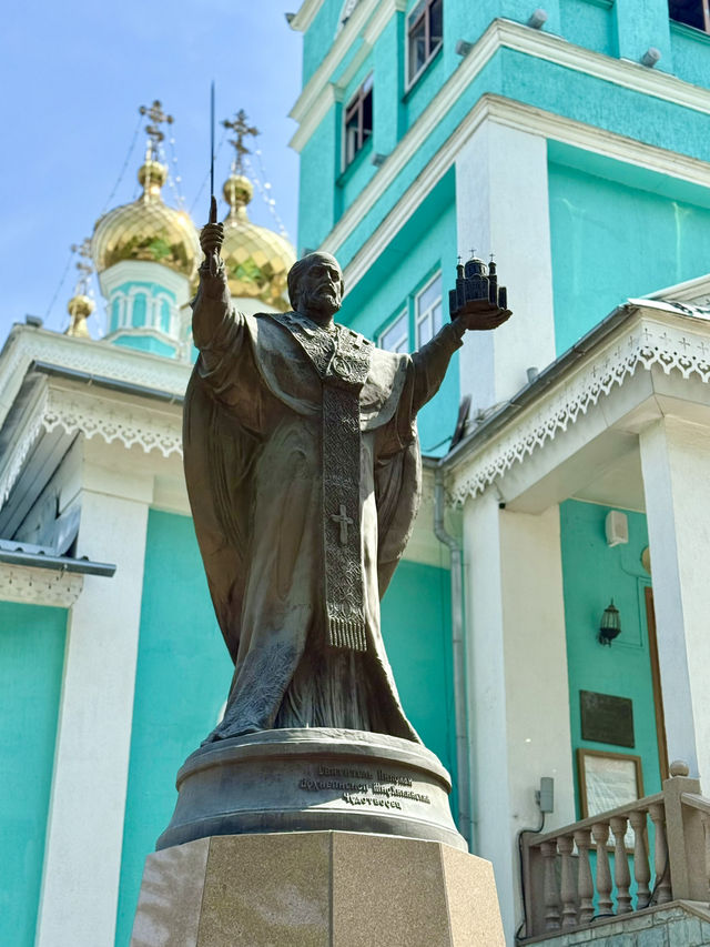Spring Visit to the Beautiful St. Nicholas Cathedral, Almaty 