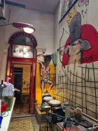해외여행 쿠바 하바나의 갤러리 카페 Hostal Malecon 663
