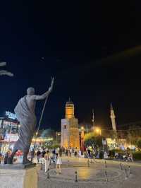 Antalya Old Town at Night