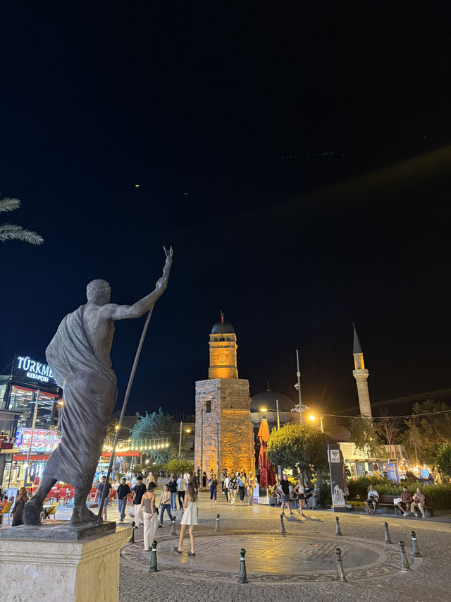 Antalya Old Town at Night