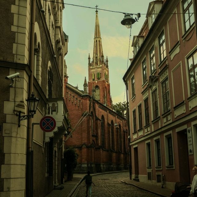 Riga’s Church Towers — Guardians of the Skyline ⛪✨