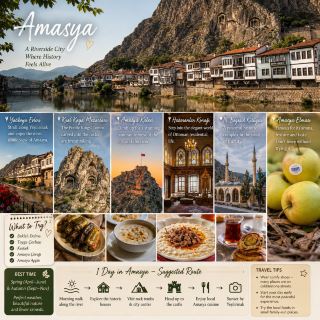 Amasya: Where the River Carries Centuries of History