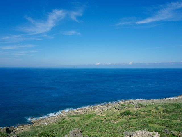 在墾丁龍磐公園擁抱無敵海景