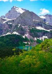 The gem of American national parks - Glacier National Park.