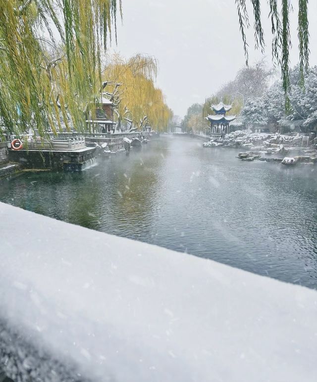 冬日黑虎泉，宛如仙境，不可錯過的雪景！