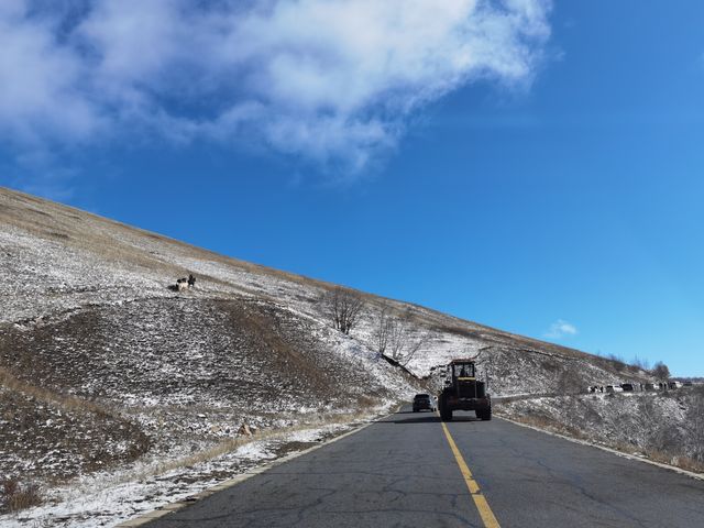 內蒙古黃崗梁，初冬最美的自駕遊目的地