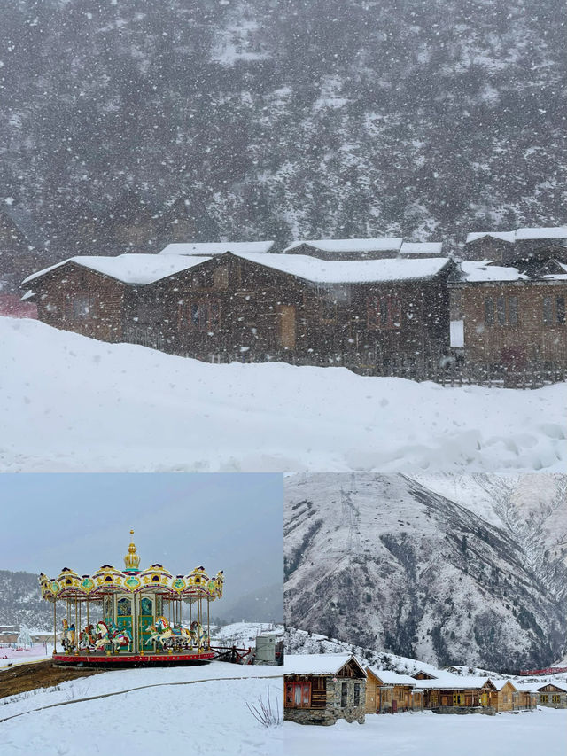 雪景live答應我這個冬天一定要去川西