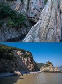 浙江一處奇景，千萬根巨石插在海面，世界罕見
