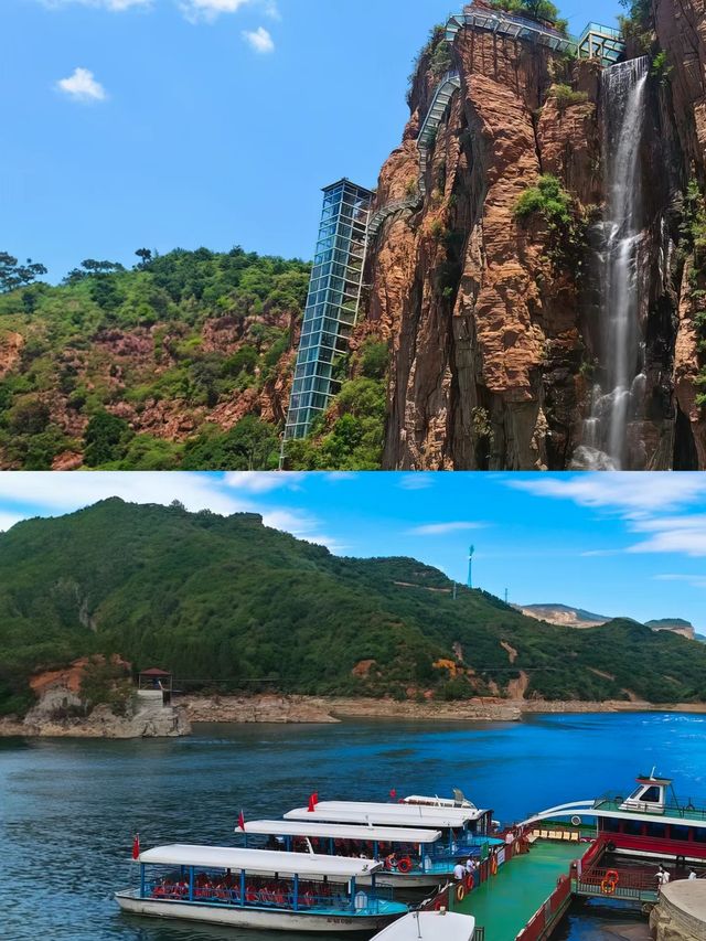 你敢相信，邯鄲京娘湖竟然有這麼美的風景!
